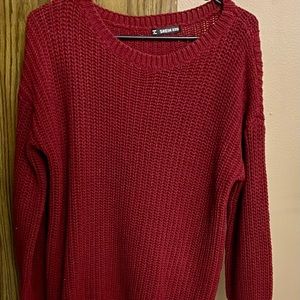 SHEIN chunky sweater. *Size: One size fits all.